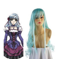 新安琪莉可 淡蓝色 假发 Neo Angelique cosplay假发 cos 假发