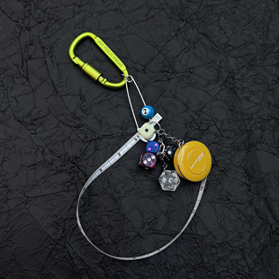 cleanfit登山扣卷尺挂件裤子配件装饰牛仔裤腰间配饰街舞挂饰裤链