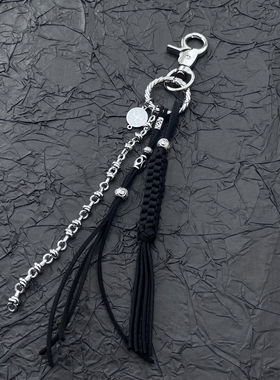 cleanfit原创手工串珠编织裤链挂饰配件腰间饰品挂饰金属质感配饰