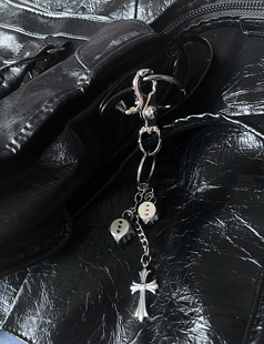 原创cleanfit钥匙扣包包挂件配件腰间配饰y2k金属书包挂件vibe