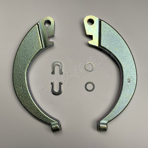 适用普拉多手刹片FJ酷路泽调整弯臂奔跑者驻车制动皮蹄杆支撑臂