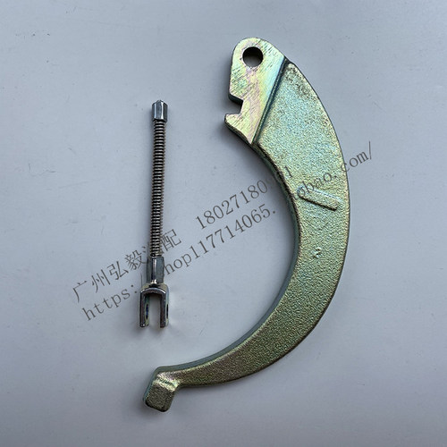 适用兰德酷路泽LC80手刹片调整弯臂4500驻车制动皮蹄杆支撑臂拉线