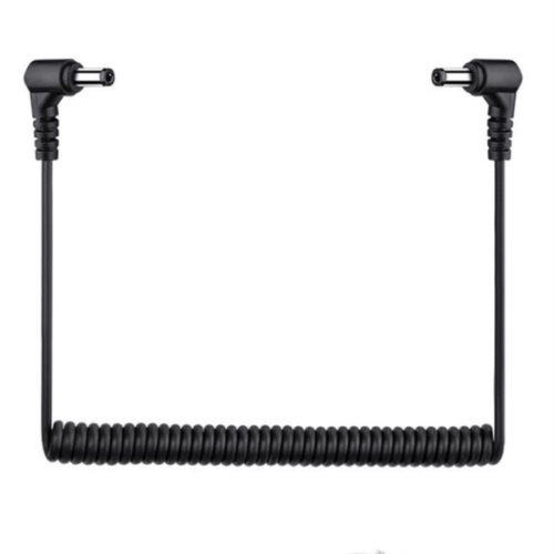 DC转DC供电线5.5*2.5mm 12V公头电源弹簧线 5.5*2.5公对公连接线