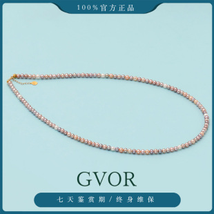 鱼子酱 C1088 珍珠奶奶18K金糖果Baby珠串链