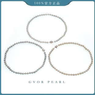 8mm 海水灰珍珠項(xiàng)鏈S925 6A真多麻 多樣性發(fā)一件 A1778 真品