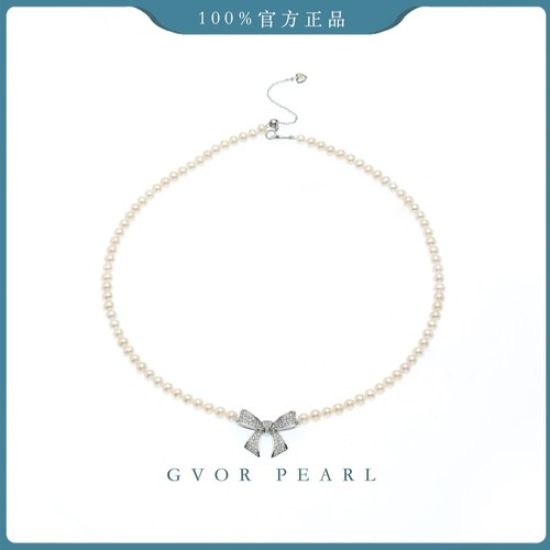 12月新品 baby白珍珠套链 4-5MM C1389