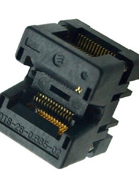 OTS-28-0.635-02 编程座 QSOP28 SSOP28 150MIL测试座 ENPLAS