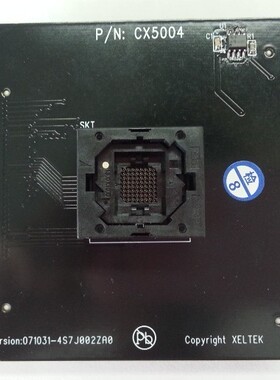 西尔特SP5000 6000专用 CX5004测试座 适配器 烧录座 FBGA64