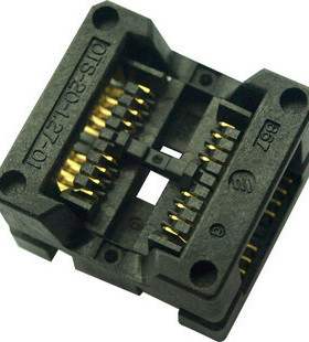 enplas测试座 转接座OTS-20-1.27-01 200MIL SOP8(20)宽