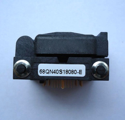 Plastronics原装进口 测试座 烧录座 68QN40S18080 QFN68 间距0.4
