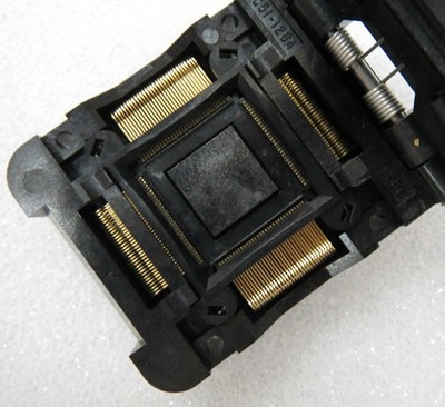 YAMAICHI进口原装测试座 IC51-1284-1788 QFP128 TQFP128 0.4MM