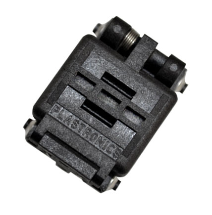 plastronics原装测试座SOCKET 24QN50K14040 QFN24 翻盖 间距0.5