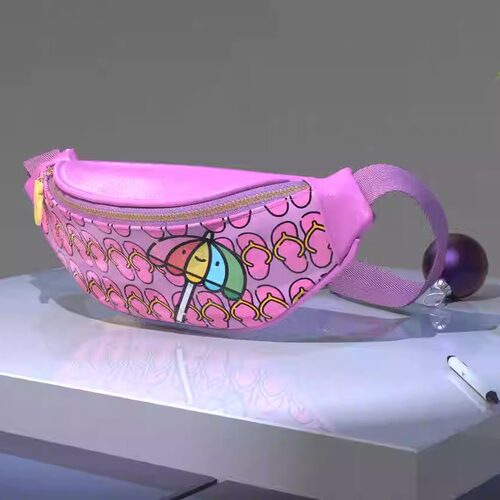 3D模型CLO3D腰包虚拟打版源文件精品Maya模型OBJ/FBX胸包包MD服饰