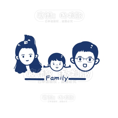 送礼Q版手绘头像定制设计卡通人物照片转漫画人像动漫情侣画头像