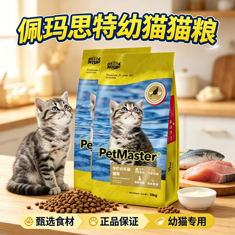 佩玛思特猫粮幼猫布偶英短美短