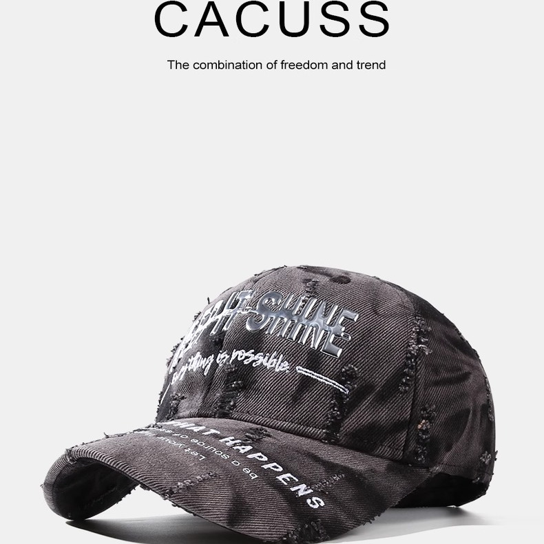 CACUSS夏季棒球帽鸭舌帽男遮阳帽
