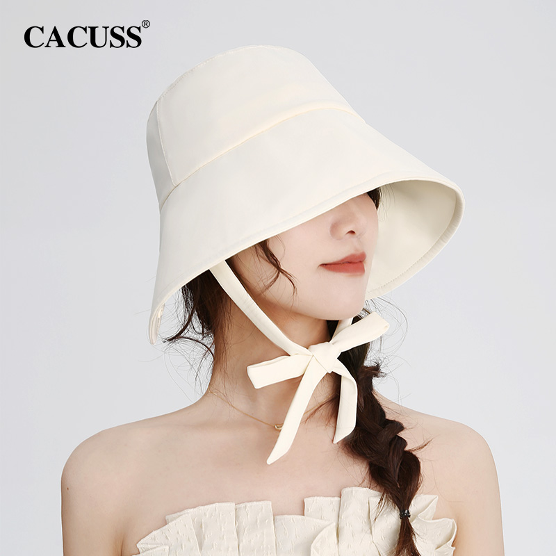 CACUSS防紫外线冰丝大檐帽子