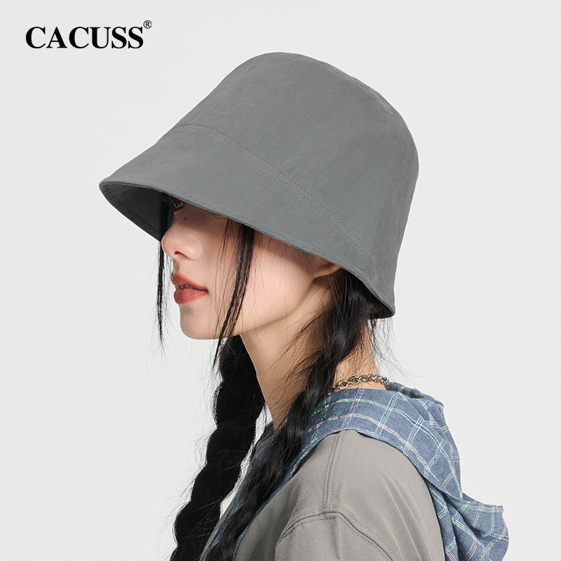 CACUSS纯棉帽子女春夏新款透气