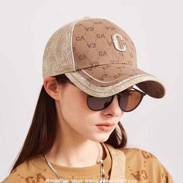 CACUSS棒球帽春新款女硬顶鸭舌帽