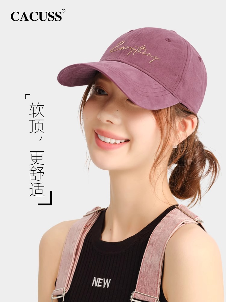 CACUSS日系简约棒球帽春夏显脸小