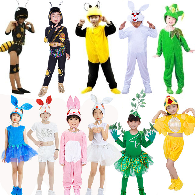 迷路的小蚂蚁蜜蜂蝴蝶舞蹈演出服