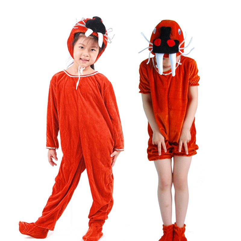 幼儿园海洋动物话剧海象舞蹈服