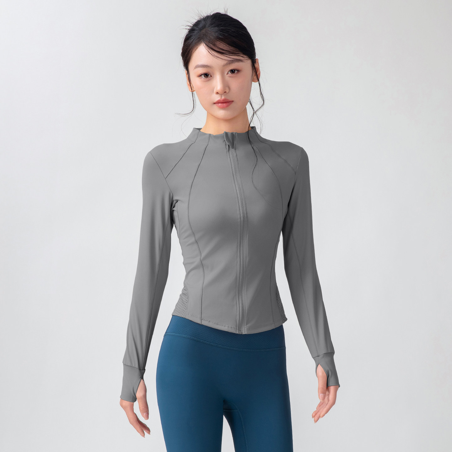 2026立领瑜伽服外套修身显瘦骑行跑步普拉提训练长袖速干运动上衣,运动服/休闲服装,运动茄克/外套,淘宝优惠券,粉丝福利购,淘宝优惠卷