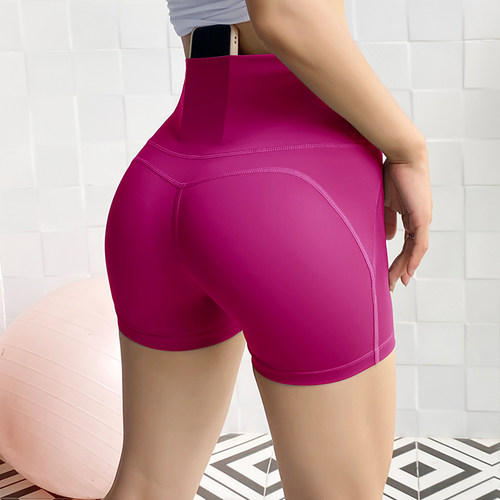 三分瑜伽裤女免穿内裤