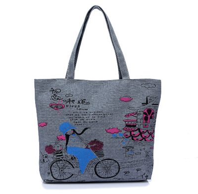 实用商务风上海帆布包定制logo