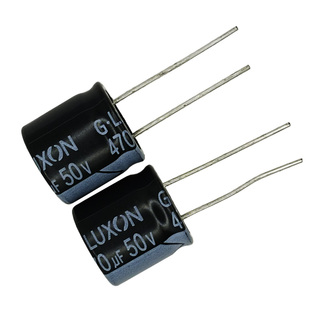 LUXON通用矮显示器滤波直流 16铝电解电容器G 12只50v470uf原装