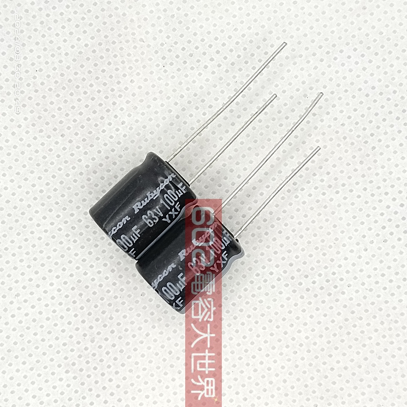 20只63v100uf红宝石10*12.5电解电容YXF高频显示器LED变滤波105度