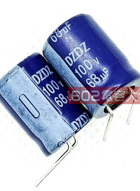 50只原装100v68uf东资10*16  DZDZ全新铝电解电容105度7字脚