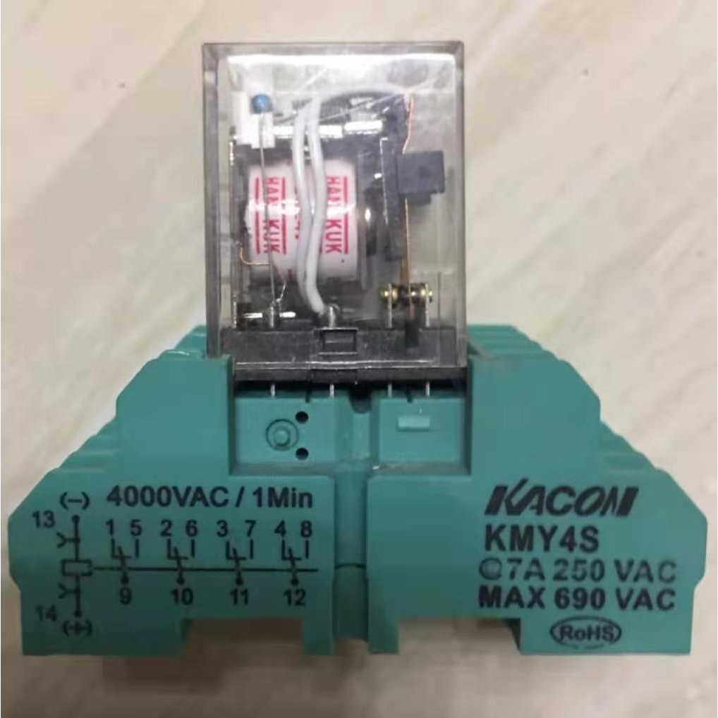 全新进口继电器插座KMY4S