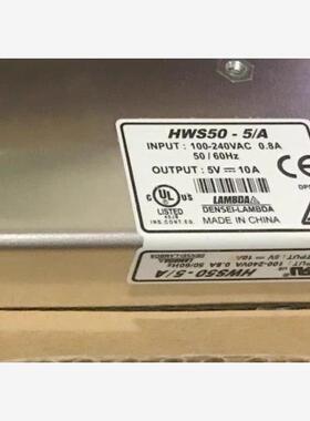 开关电源HWS50A-5/A HWS50-12/A 50-24/A 50A-24/A -12 -48/ADIN