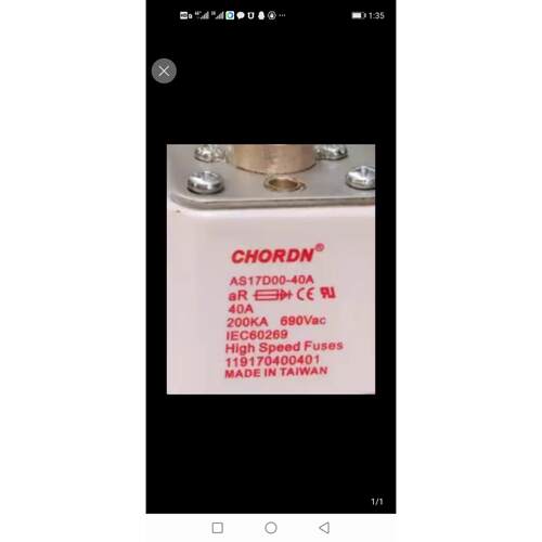 全新进口熔断器AS17D00-40A