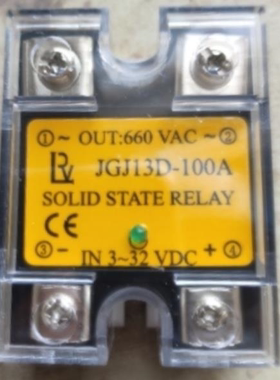 全新进口固态继电器JGJ13D-100A，660V，100A