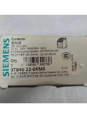 全新进口接触器3TB40 22-OXMO