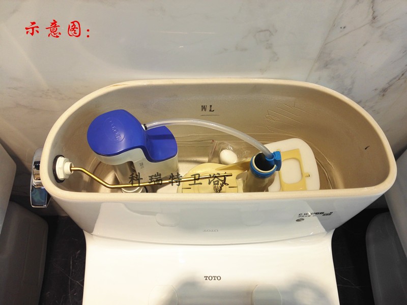 TOTO原装CW988B CW864马桶水箱配件 进水阀 排水阀 扳手 把手冲水