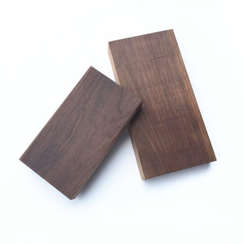 美国进口黑胡桃木料diy餐盘天然