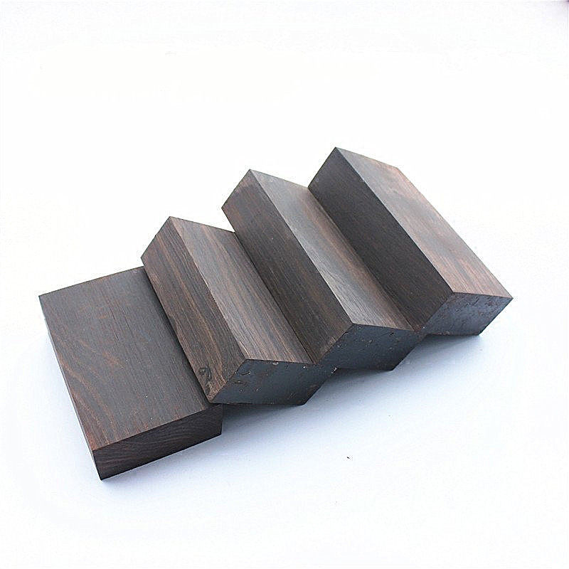 紫光檀木料黑酸枝乌木黑色红木