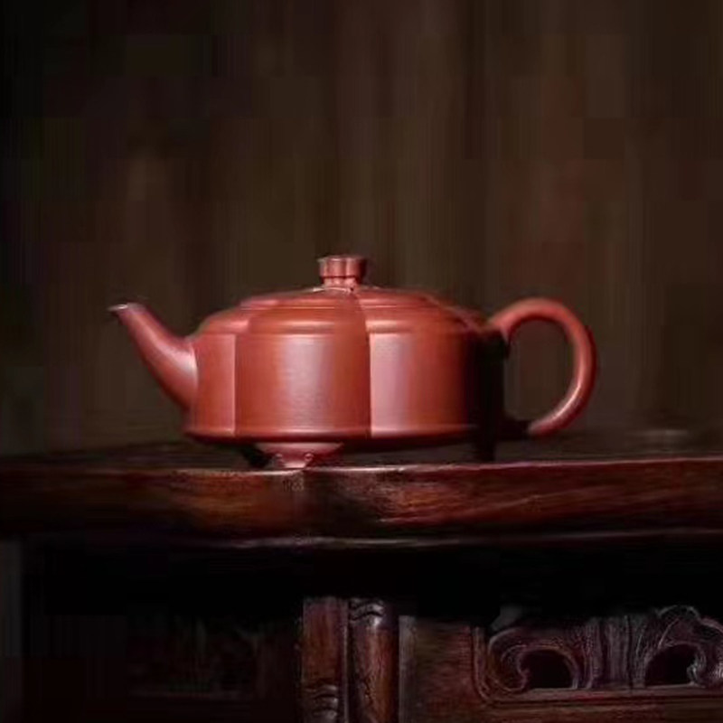 张义制陶筋纹器宜兴紫砂壶