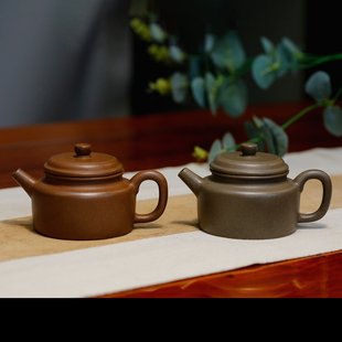 小德钟原矿珍藏松华青段大师孔祥生纯全手工宜兴紫砂壶家用茶具