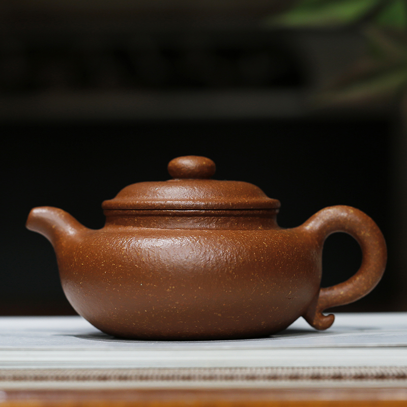 孔祥生仿古原矿粗砂降坡泥名家纯全手工宜兴紫砂壶家用泡茶品茗