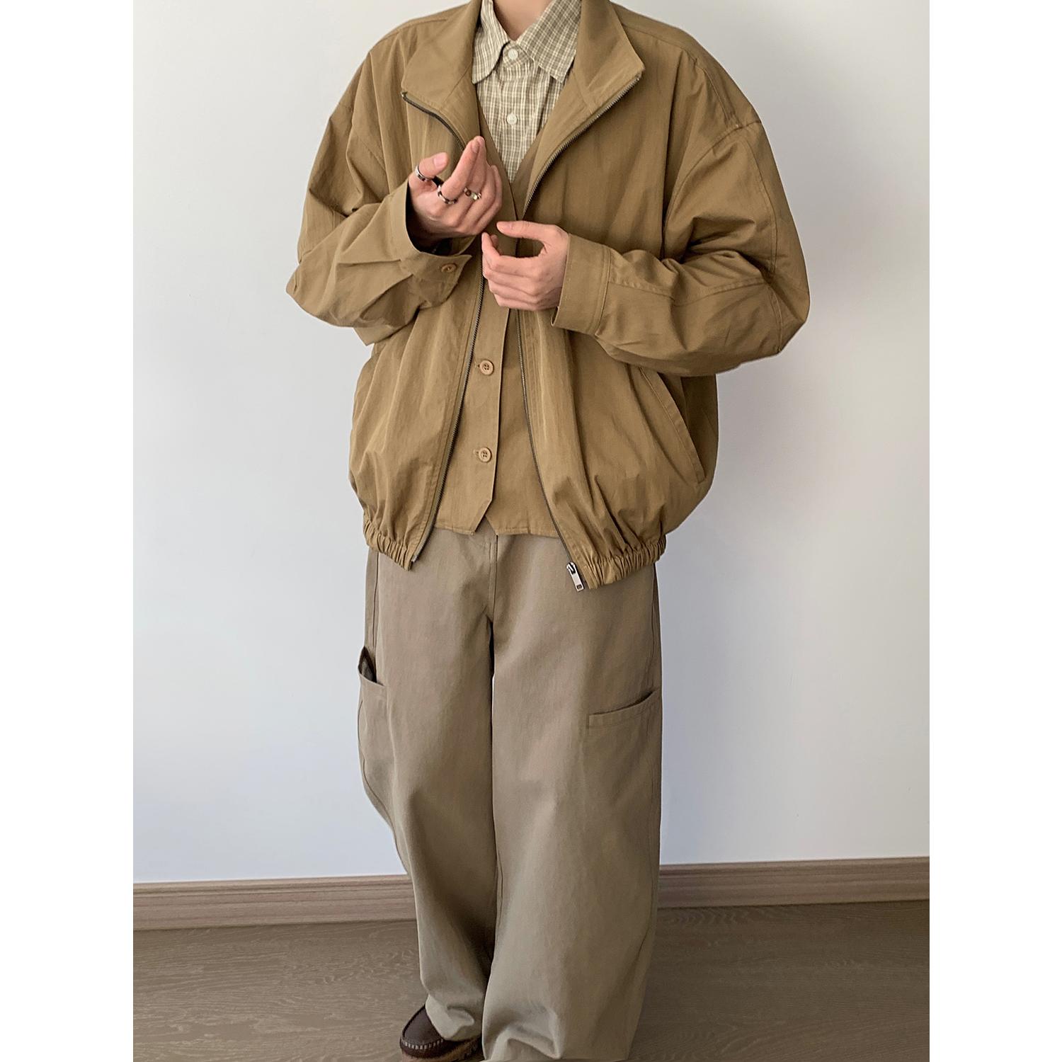 2025春季韩系假两件夹克JK555/P125,男装夹克,电商A228