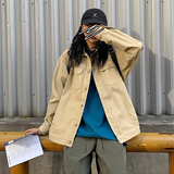 2023春季纯色男女情侣牛仔夹克A228/JK530/P105，男装夹克，电商A228