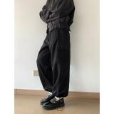 2025冬季韩系工装九分裤加厚束脚裤A228/658/P78，男装工装外套，电商A228