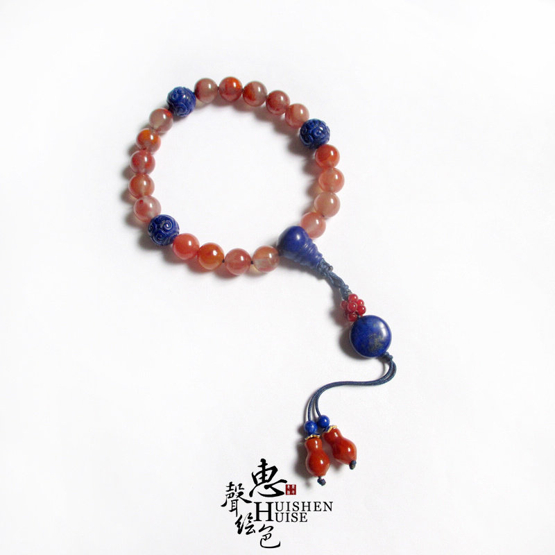 南红玛瑙十八子念珠手串手链包邮