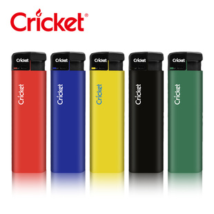 Cricket草蜢官方正品原装进口纯色一次性防爆创意男士电子打火机