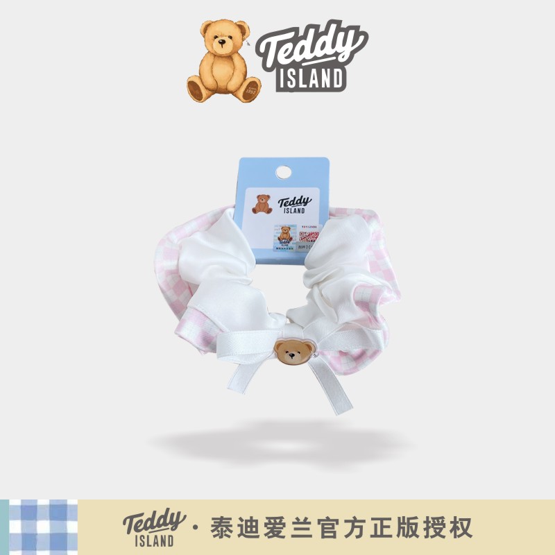 正品韩国头饰女孩发圈女生丸子头饰儿童盘发皮筋女童可爱拼色发饰