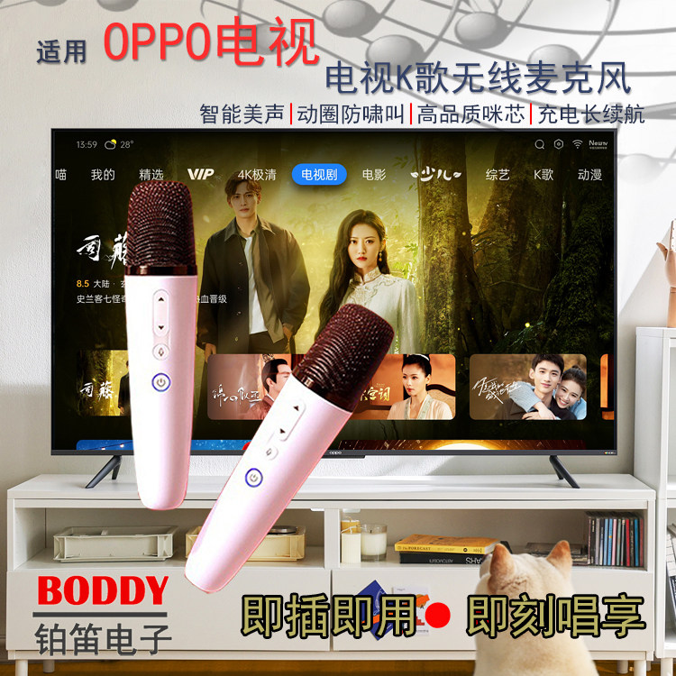 适用OPPO电视无线话筒 OPPO电视无线麦克风 无线麦克风